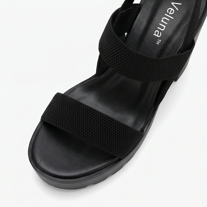 Veluna – Chunky Platform Heel Sandals