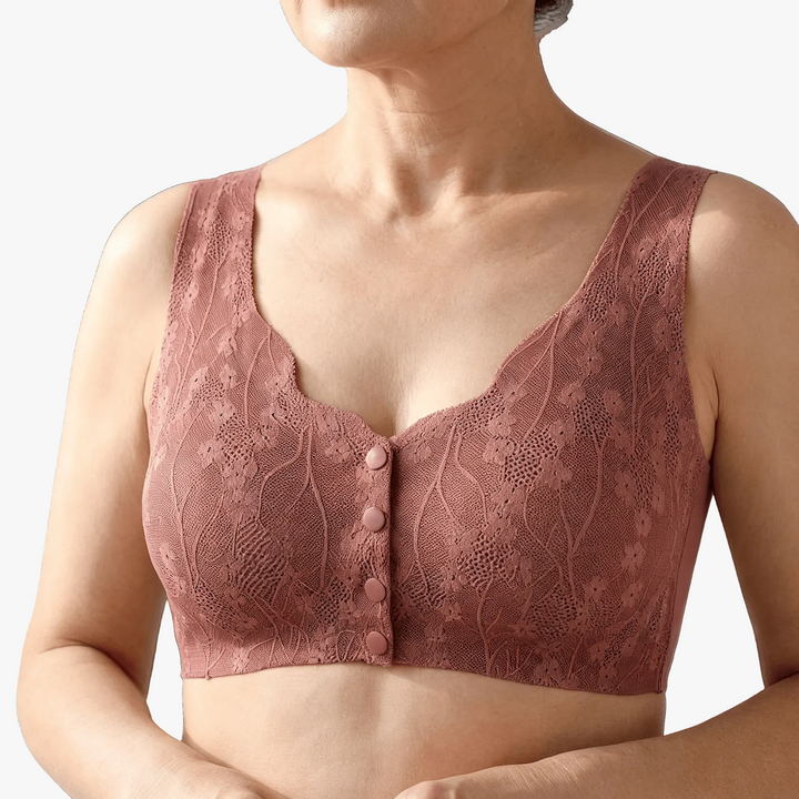 Veluna – Seamless front closure wireless bra
