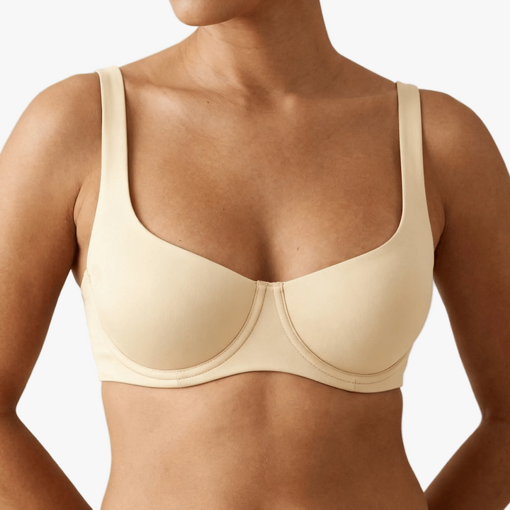 Veluna - Seamless Unlined Balconette Bra