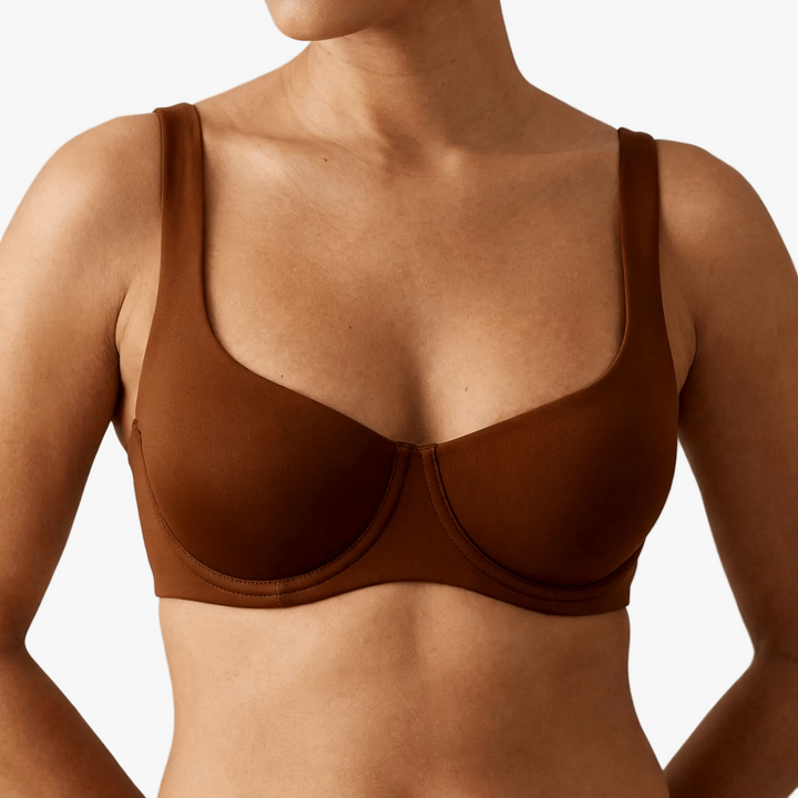 Veluna - Seamless Unlined Balconette Bra