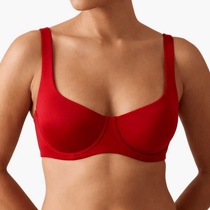 Veluna - Seamless Unlined Balconette Bra