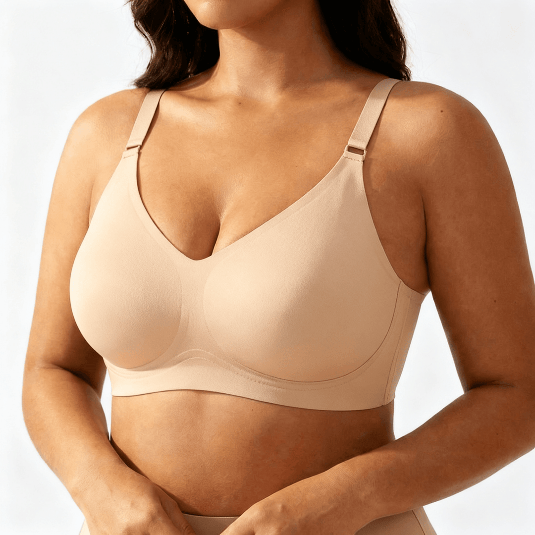 Veluna – Wireless Jelly Strip Bra for All Day Comfort
