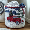 Winter Mountain Delivery Laundry Basket