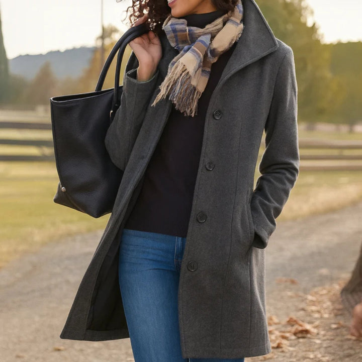 Emma - Classic Wool-Blend Coat