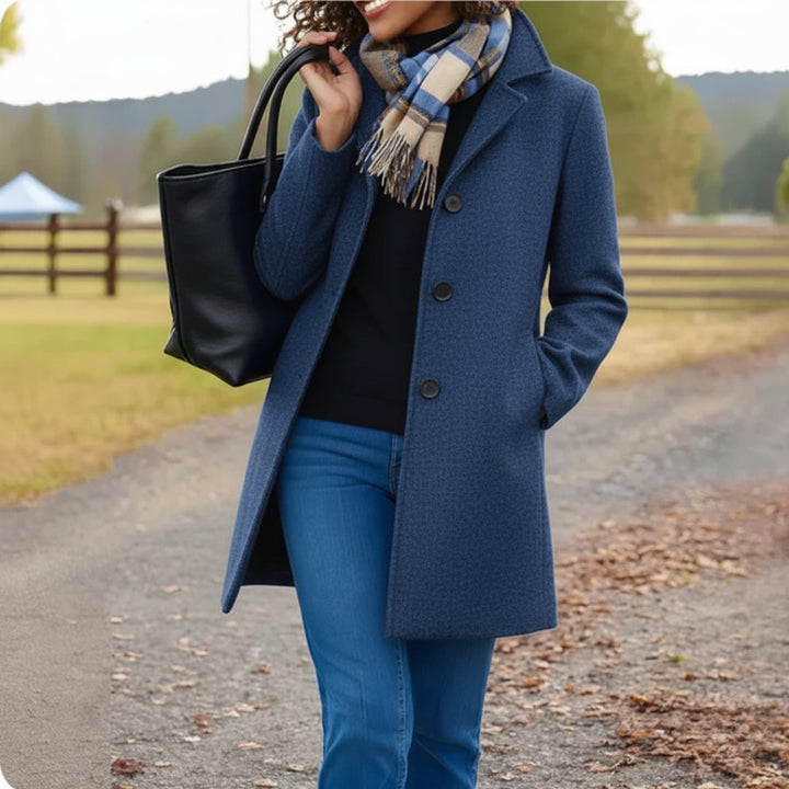 Emma - Classic Wool-Blend Coat