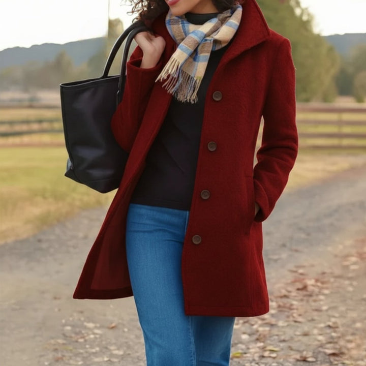 Emma - Classic Wool-Blend Coat